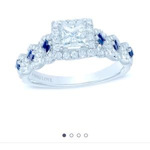 Vera Wang Love Collection size 7 engagement ring